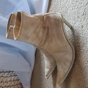 Ann Demeulemeester Distressed Leather Boots